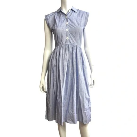 Christy Dawn Piper Dress in Blue Stripe Size S / XS - Picture 6 of 16